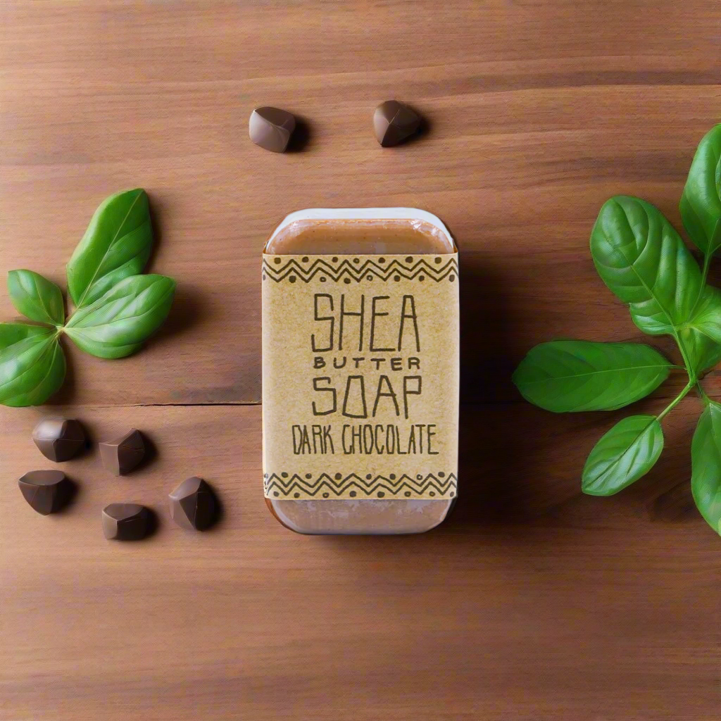 SHEA BUTTER SOAP SERIES DARK CHOCOLATE 142g