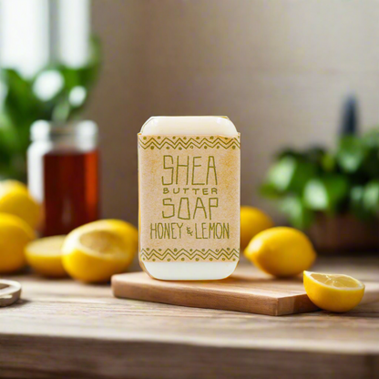 SHEA BUTTER - HONEY AND LEMON 142g