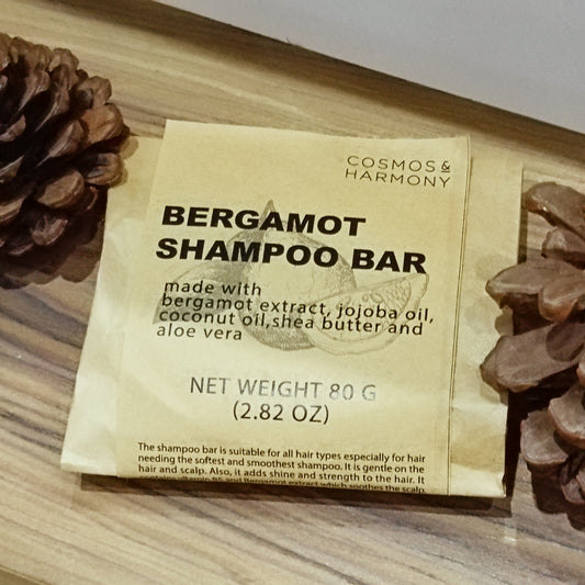 BERGAMOT SHAMPOO BAR 80g