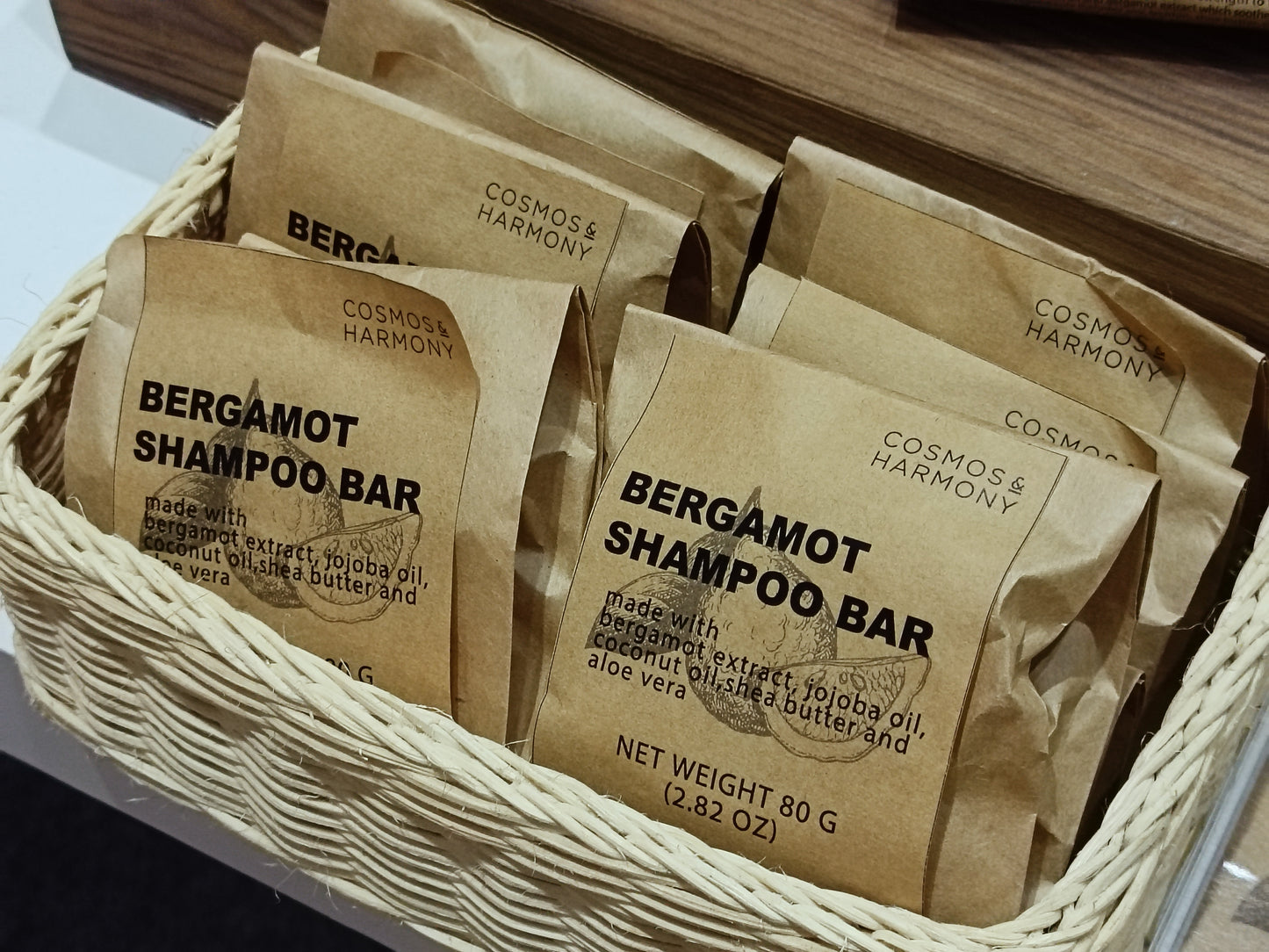 BERGAMOT SHAMPOO BAR 80g